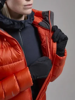 Montane Insulated Jackets-Womens Anti-Freeze XT Hoodie - Tigerlily