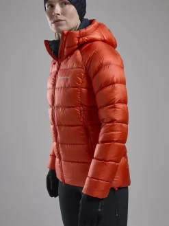 Montane Insulated Jackets-Womens Anti-Freeze XT Hoodie - Tigerlily