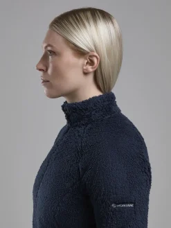 Montane Fleece & Mid Layer-Womens Caldus Jacket - Eclipse Blue
