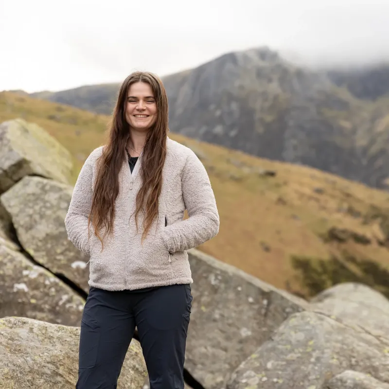 Montane Fleece & Mid Layer-Womens Caldus Jacket - Oyster