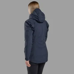 Montane Waterproof Jackets-Womens Cetus Jacket - Eclipse Blue