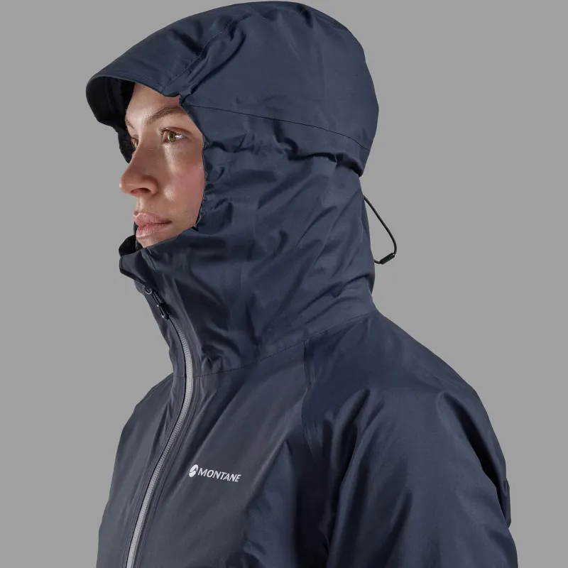 Montane Waterproof Jackets-Womens Cetus Jacket - Eclipse Blue