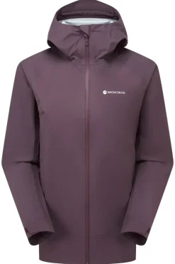 Montane Waterproof Jackets-Womens Cetus Jacket - Mulberry