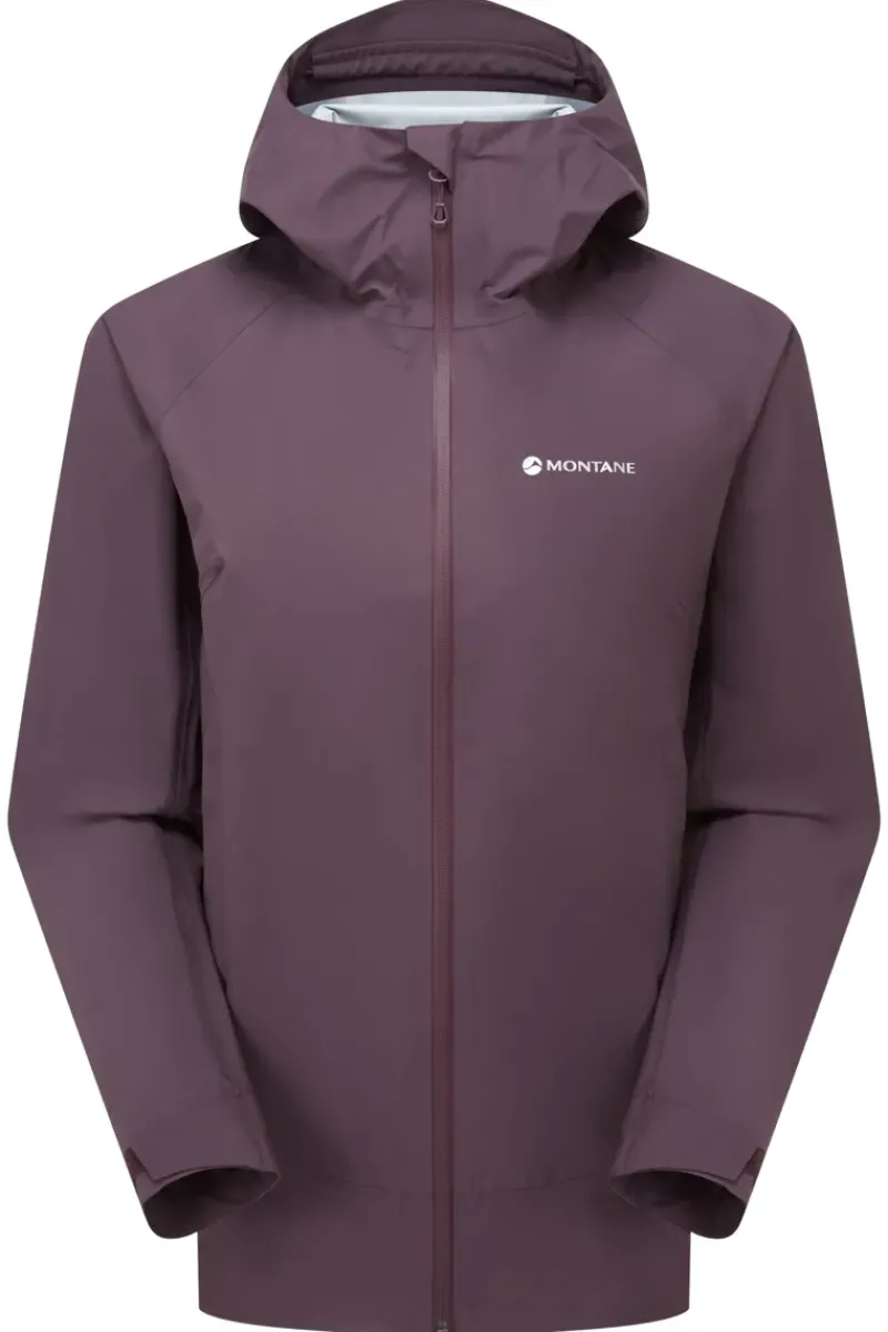 Montane Waterproof Jackets-Womens Cetus Jacket - Mulberry