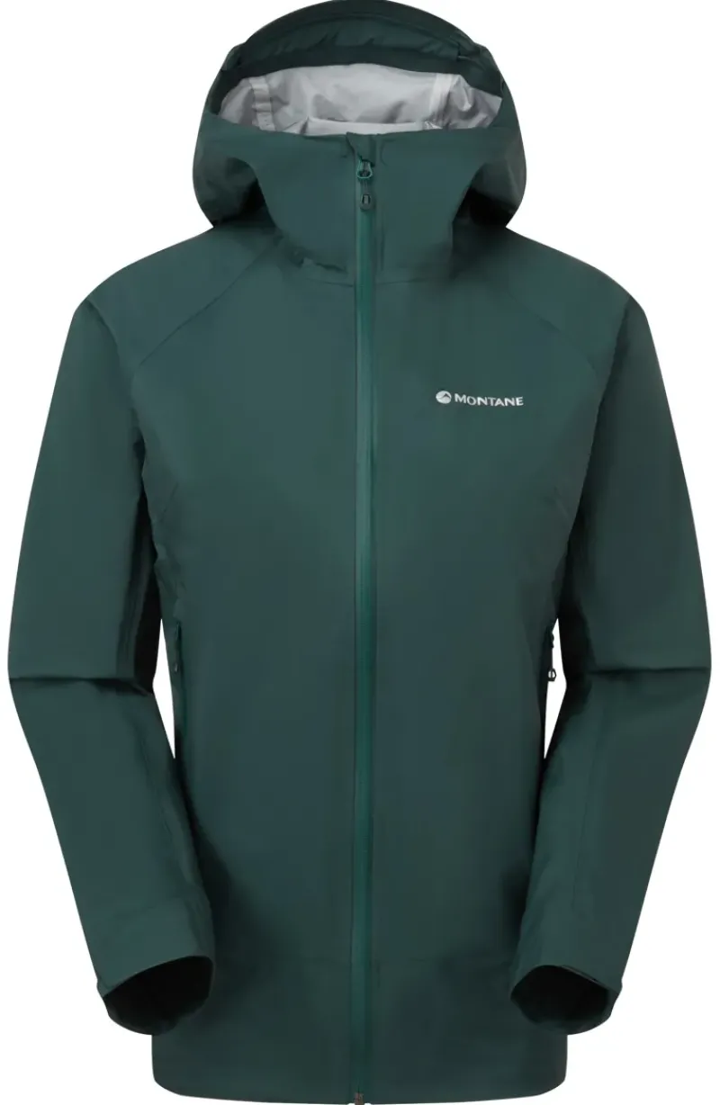 Montane Waterproof Jackets-Womens Cetus Lite Jacket - Deep Forest