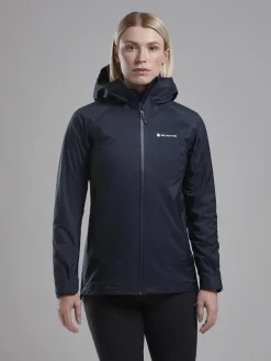 Montane Waterproof Jackets-Womens Cetus Lite Jacket - Eclipse Blue
