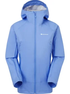 Montane Waterproof Jackets-Womens Cetus Lite Jacket - Cornflower