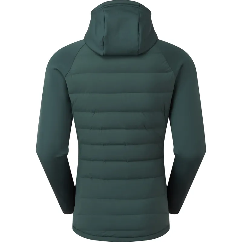 Montane Insulated Jackets-Womens Composite Hoodie - Deep Forest