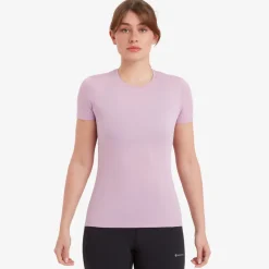 Montane T-Shirts & Baselayers-Womens Dart Lite T-Shirt - Allium