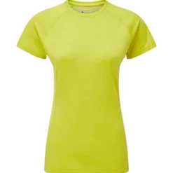 Montane T-Shirts & Baselayers-Womens Dart T-Shirt - Citrus Spring
