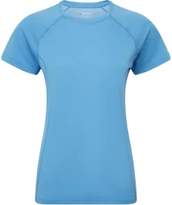 Montane T-Shirts & Baselayers-Womens Dart T Shirt - Cornflower
