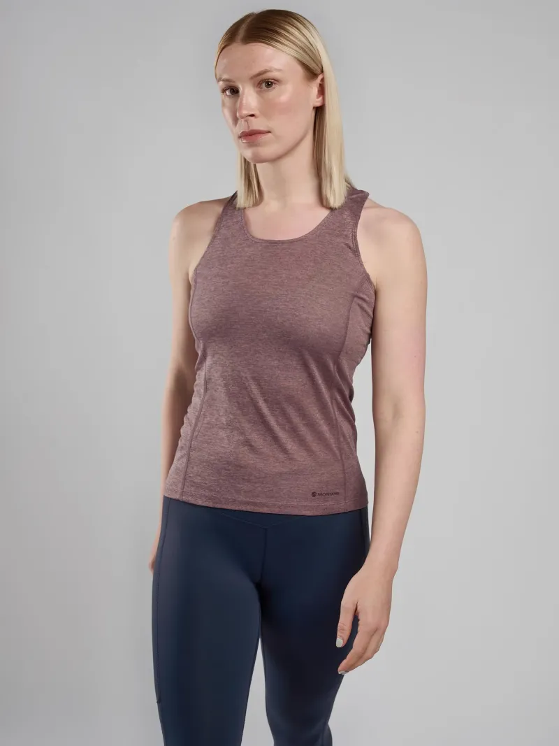 Montane T-Shirts & Baselayers-Womens Dart Vest - Moonscape