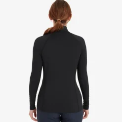 Montane T-Shirts & Baselayers-Womens Dart XT Zip Neck - Black