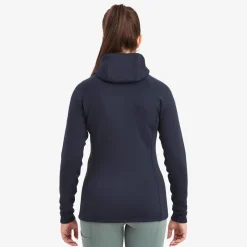 Montane Fleece & Mid Layer-Womens Fury Hoodie - Eclipse Blue