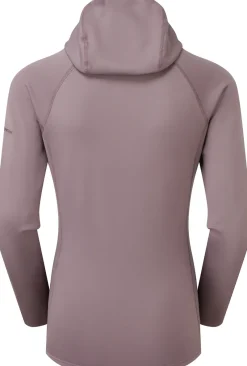 Montane Fleece & Mid Layer-Womens Fury Lite Hoodie - Moonscape