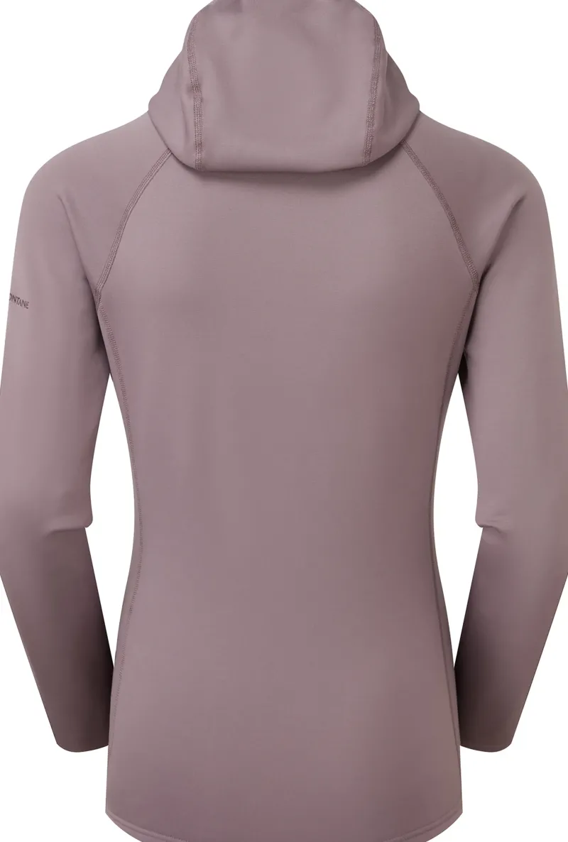 Montane Fleece & Mid Layer-Womens Fury Lite Hoodie - Moonscape