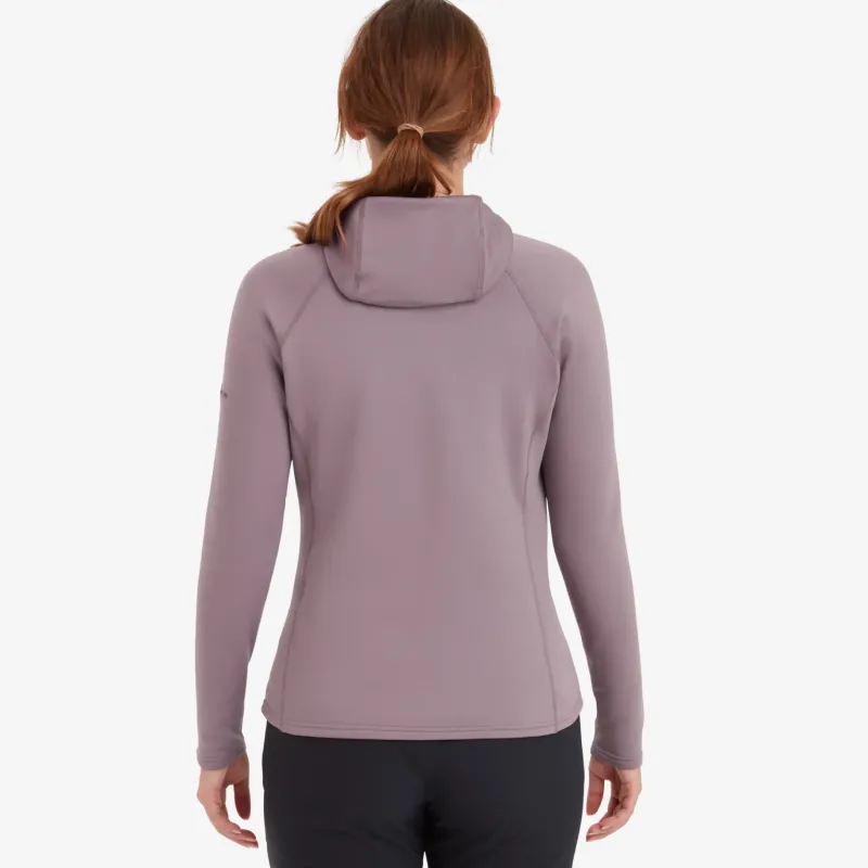Montane Fleece & Mid Layer-Womens Fury Lite Hoodie - Moonscape