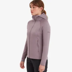Montane Fleece & Mid Layer-Womens Fury Lite Hoodie - Moonscape