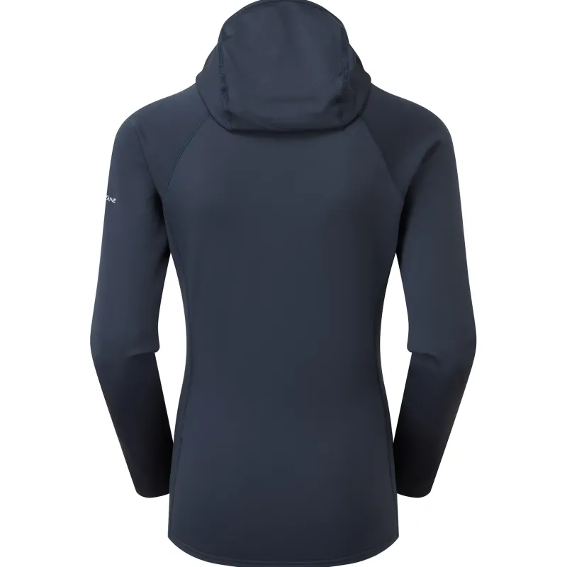 Montane Fleece & Mid Layer-Womens Fury Lite Hoodie - Eclipse Blue