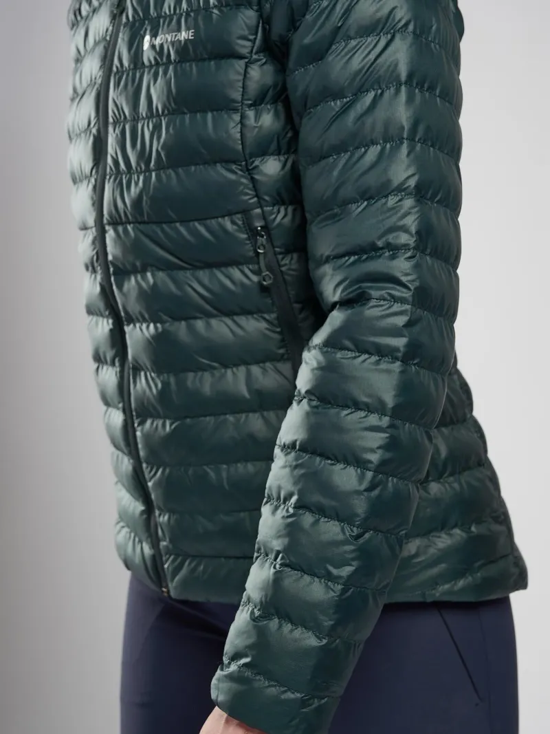 Montane Insulated Jackets-Womens Icarus Hoodie - Deep Forest