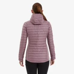 Montane Insulated Jackets-Womens Icarus Lite Hoodie - Moonscape