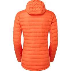 Montane Insulated Jackets-Womens Icarus Lite Hoodie - Tigerlily