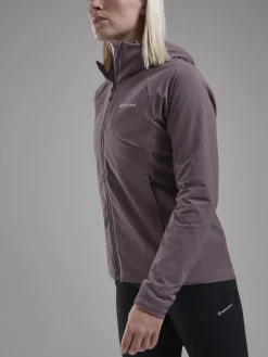 Montane Softshell Jackets-Womens Khamsin Hoodie - Moonscape