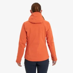 Montane Waterproof Jackets-Womens Phase Lite Jacket - Tigerlily