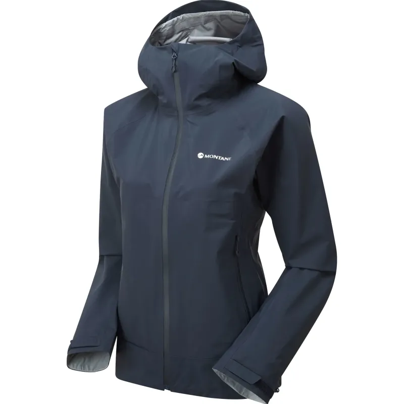 Montane Waterproof Jackets-Womens Phase Lite Jacket - Eclipse Blue