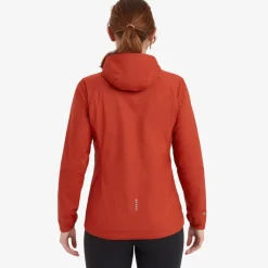 Montane Waterproof Jackets-Womens Phase Nano Jacket - Saffron Red