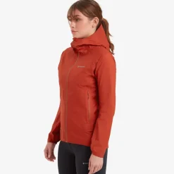 Montane Waterproof Jackets-Womens Phase Nano Jacket - Saffron Red