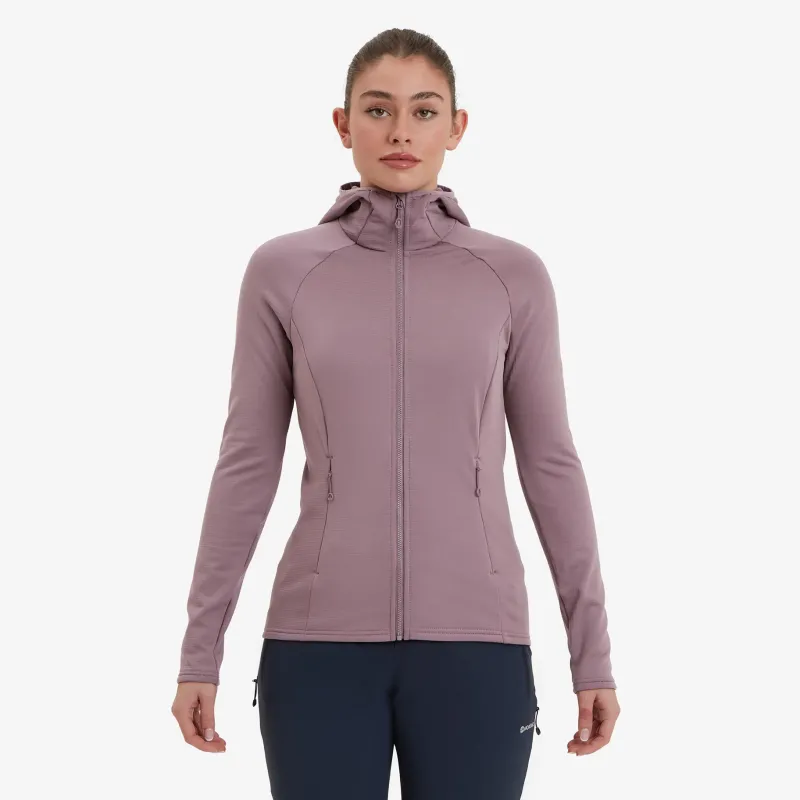 Montane Fleece & Mid Layer-Womens Protium Hoodie - Moonscape