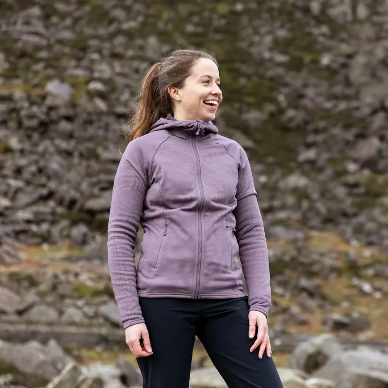 Montane Fleece & Mid Layer-Womens Protium Hoodie - Moonscape