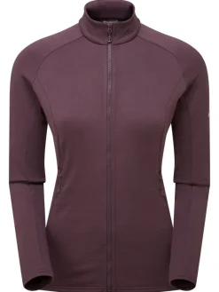 Montane Fleece & Mid Layer-Womens Protium Jacket - Mulberry