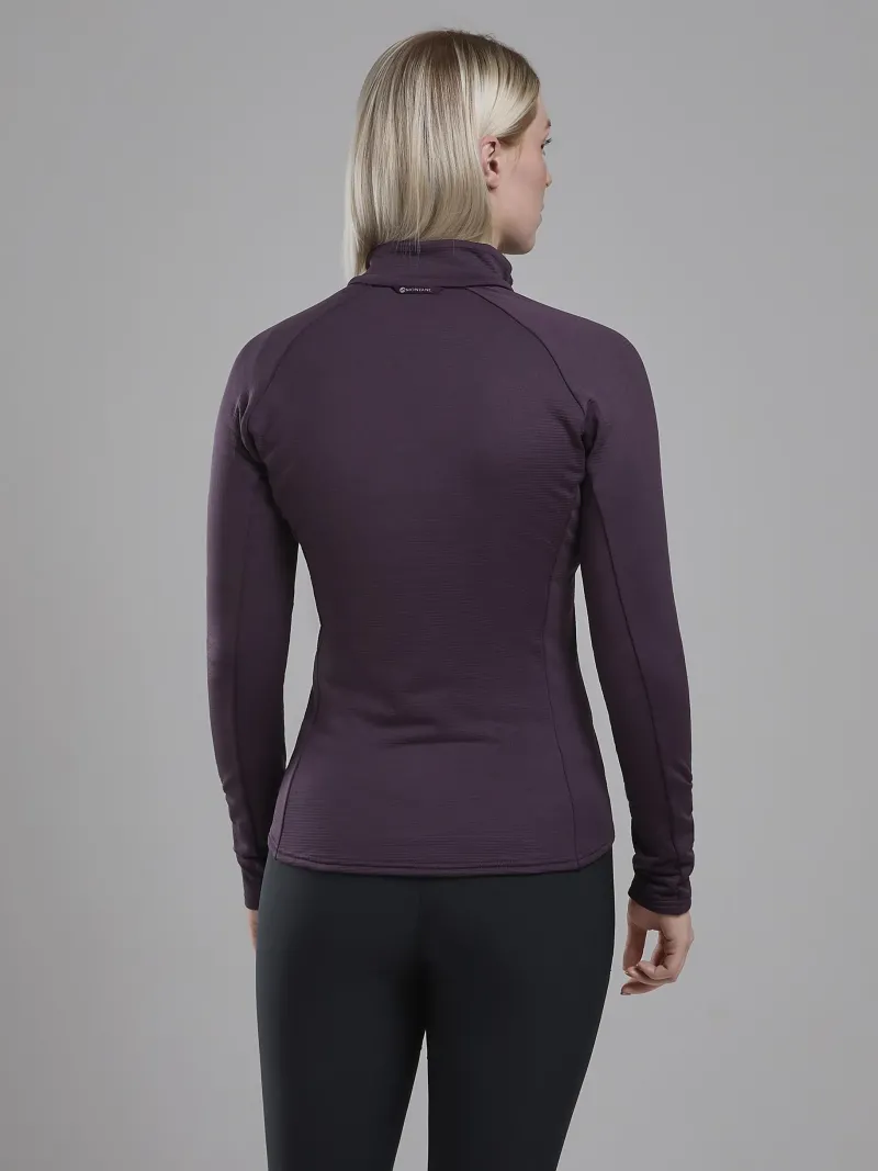 Montane Fleece & Mid Layer-Womens Protium Jacket - Mulberry