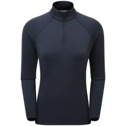 Montane Fleece & Mid Layer-Womens Protium Lite Pull-On - Eclipse Blue