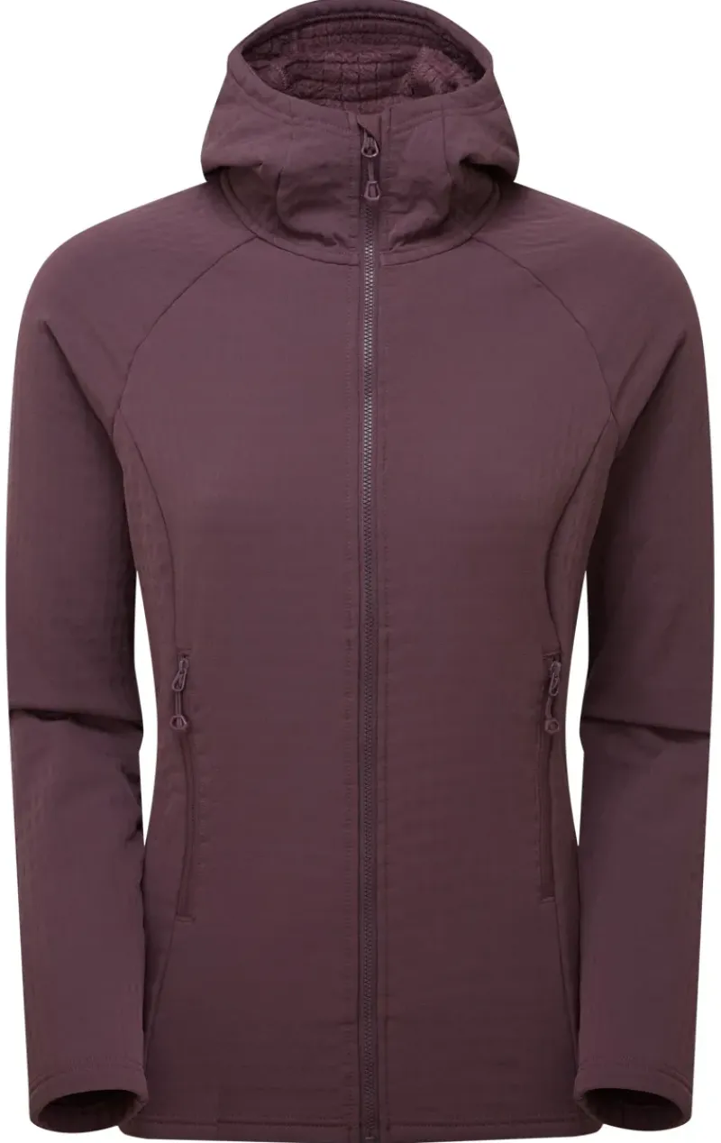 Montane Fleece & Mid Layer-Womens Protium XT Hoodie - Mulberry