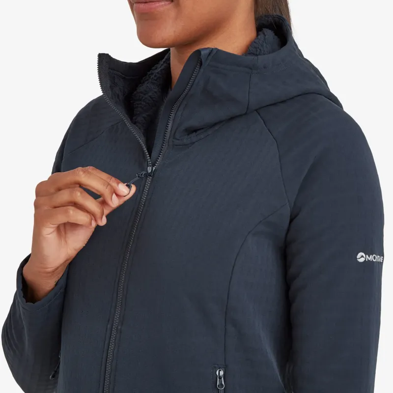 Montane Fleece & Mid Layer-Womens Protium XT Hoodie - Eclipse Blue