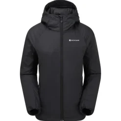 Montane Insulated Jackets-Womens Respond Hoodie - Black