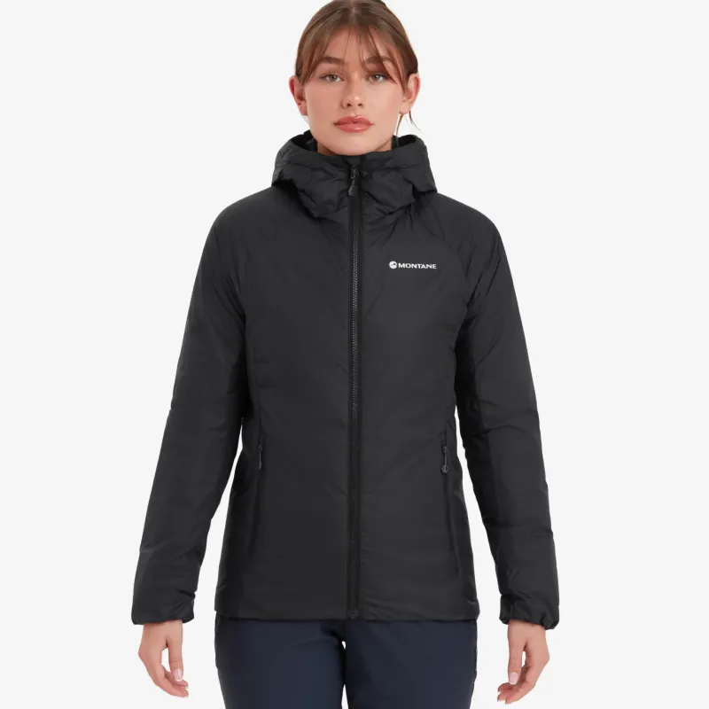 Montane Insulated Jackets-Womens Respond Hoodie - Black