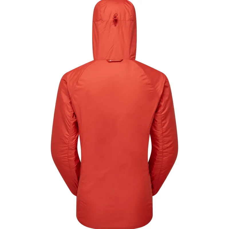 Montane Insulated Jackets-Womens Respond Hoodie - Saffron Red