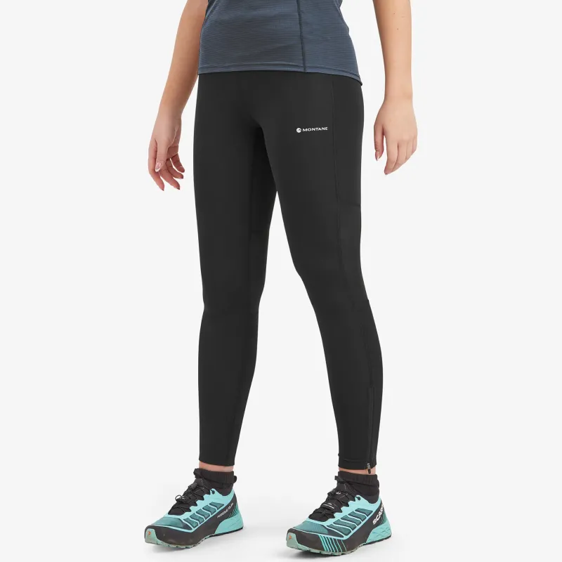 Montane Trousers & Leggings-Womens Slipstream Trail Tights - Black