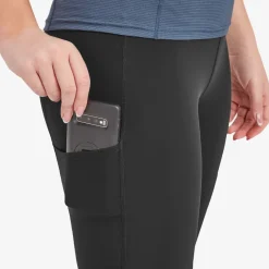 Montane Trousers & Leggings-Womens Slipstream Trail Tights - Black