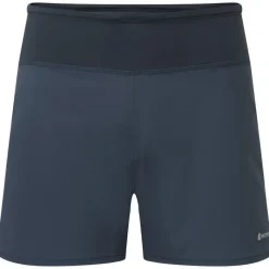 Montane Shorts & Skirts-Womens Slipstream Twin Skin Shorts - Eclipse Blue