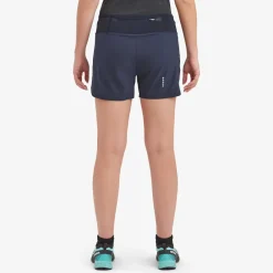 Montane Shorts & Skirts-Womens Slipstream Twin Skin Shorts - Eclipse Blue