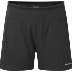 Montane Shorts & Skirts-Womens Slipstream Twin Skin Shorts - Black
