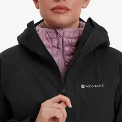 Montane Waterproof Jackets-Womens Solution Jacket - Black