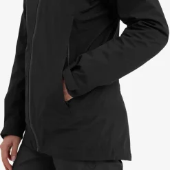 Montane Waterproof Jackets-Womens Solution Jacket - Black