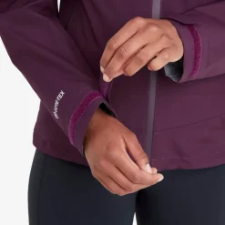 Montane Waterproof Jackets-Womens Spirit Jacket - Saskatoon Berry
