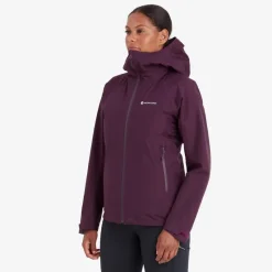 Montane Waterproof Jackets-Womens Spirit Jacket - Saskatoon Berry